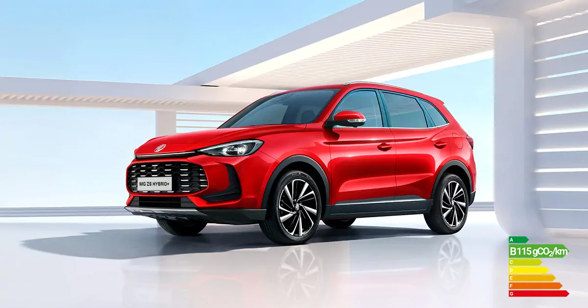 MG ZS Hybrid+ Vue Profil passager