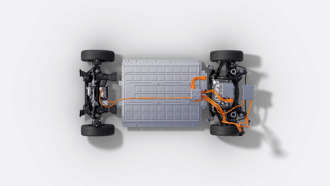MG de Willermin - MGS5 EV - vue batterie
