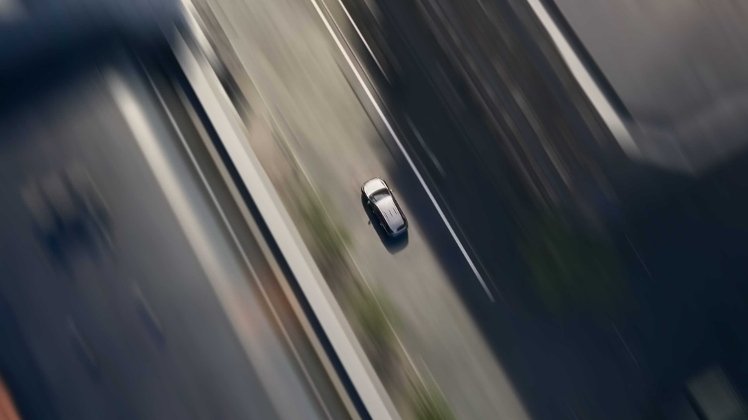 MG de Willermin - MGS5 EV - vue route + voiture