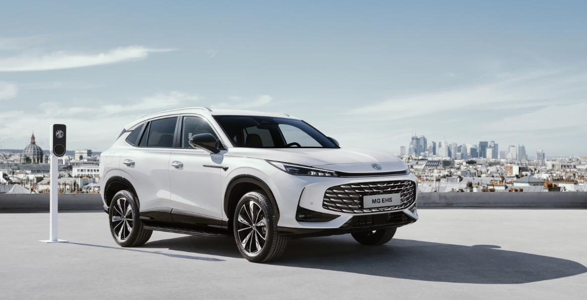 MG de Willermin - MG EHS PHEV - vue recharge