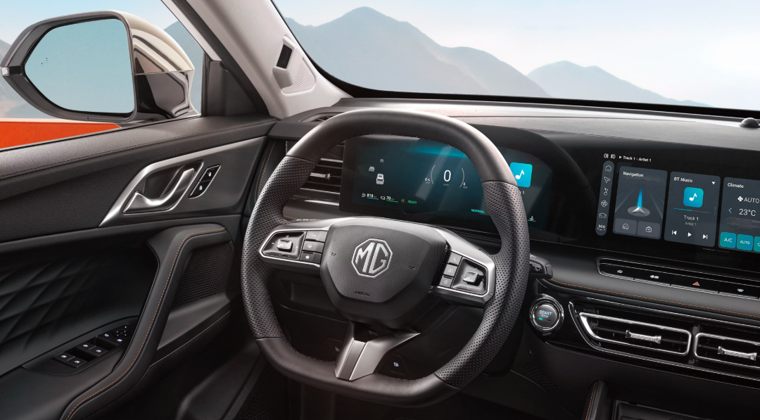 MG de Willermin - MG EHS Hybrid+ - vue tableau de bord