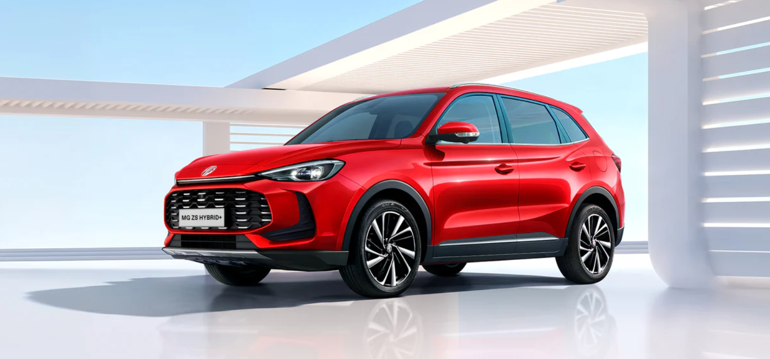 MG de Willermin - MG ZS Hybrid+ - vue coté avant gauche