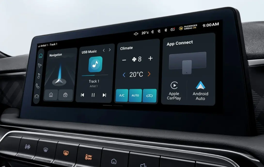 MG de Willermin - MG3 - vue écran central